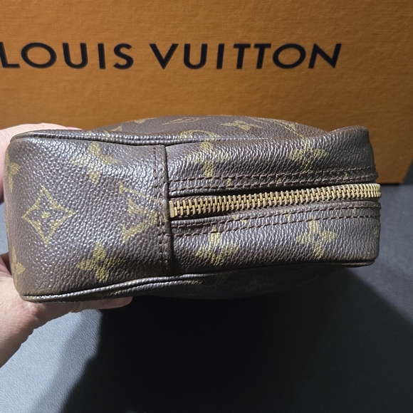 Louis Vuitton Trousse Toilet Pouch Missing Zipper Pull Vintage - Picture 7 of 16